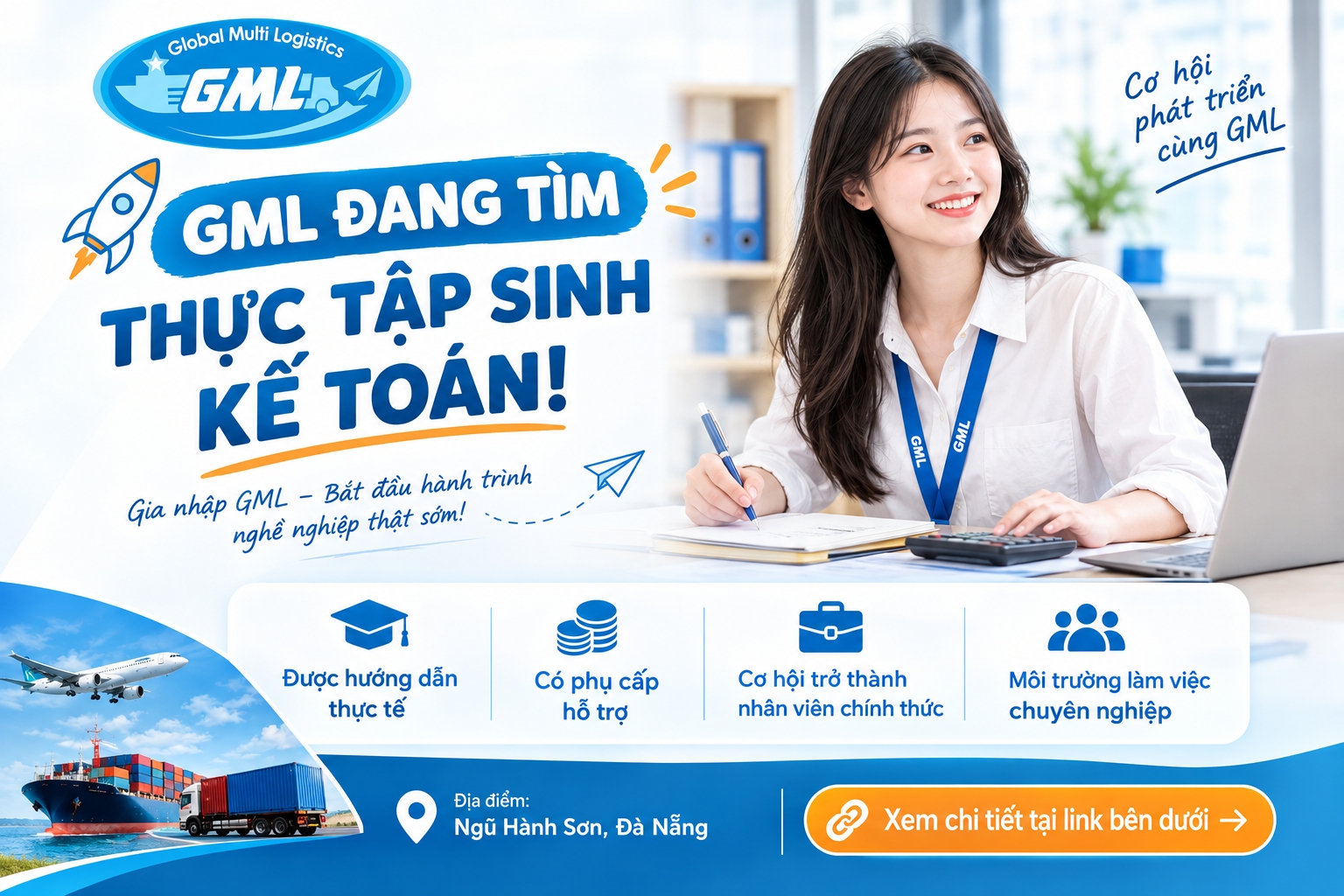 GLOBAL MULTI LOGISTICS - TUYỂN TTS KẾ TOÁN