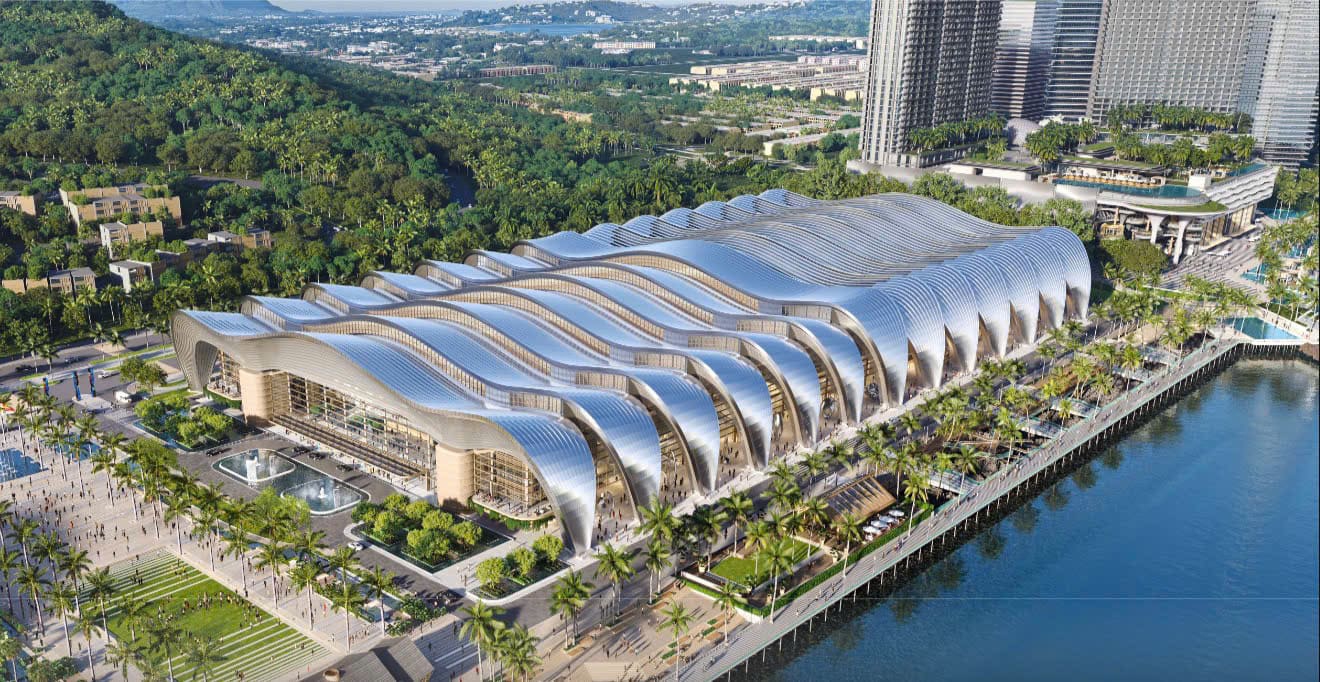 Nhập khẩu hệ thống HỆ THỐNG TƯỜNG NHÔM KÍNH cho Công trình phục vụ APEC Phú Quốc.