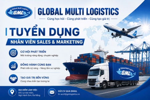 GLOBAL MULTI LOGISTICS - TUYỂN NHÂN VIÊN SALE & MARKETING