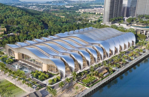 Nhập khẩu hệ thống HỆ THỐNG TƯỜNG NHÔM KÍNH cho Công trình phục vụ APEC Phú Quốc.